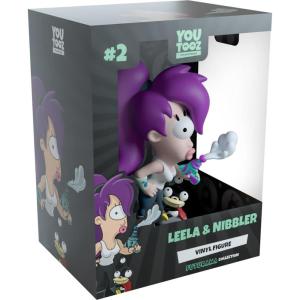 Youtooz Futurama Bender the Offender 5.3″ Vinyl Figure, Collectible Bender the Offender from Futurama(Leela & Nibbler)