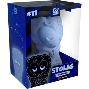 Youtooz Helluva Boss Stolas Night Light, Modern Plastic Battery Powered LED Desk Lamp, Officially Licensed Helluva Boss Collectible
