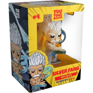 Youtooz One Punch Man Genos 3.6″ Inch Vinyl Figure from Anime One Punch Man Collection(Silver Fang)