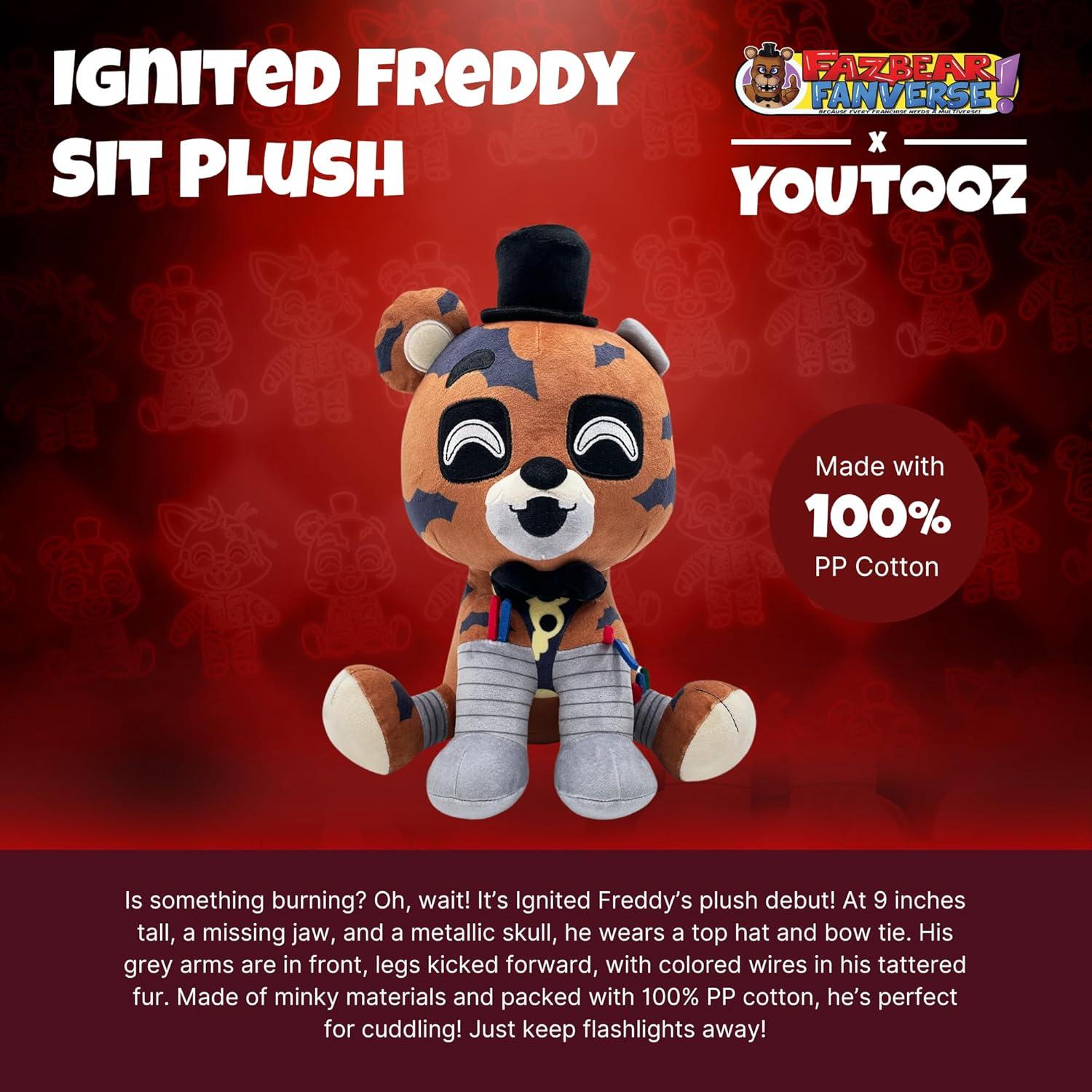 imageIgnited Freddy Sit Plush 9in