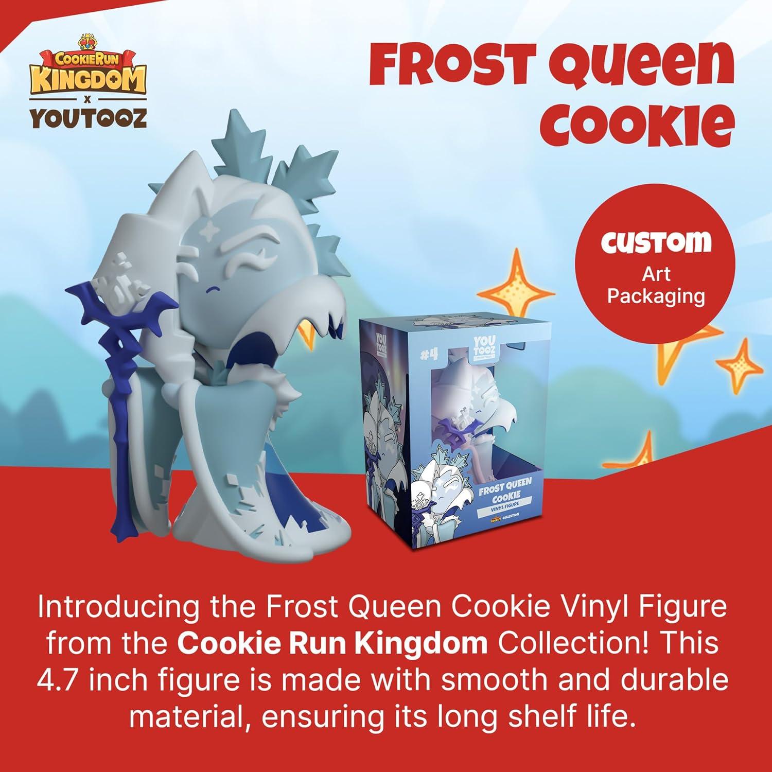 imageYou Tooz Cookie Run Kingdom Vinyl Gingerbrave Figurine 12 cmFrost Queen Cookie