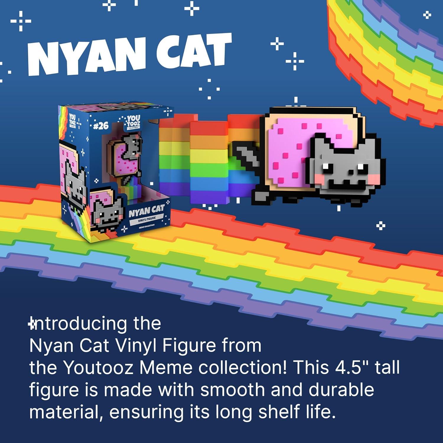 imageYou Tooz Nyan Cat 2 inch Vinyl Figure Youtooz Meme Collection