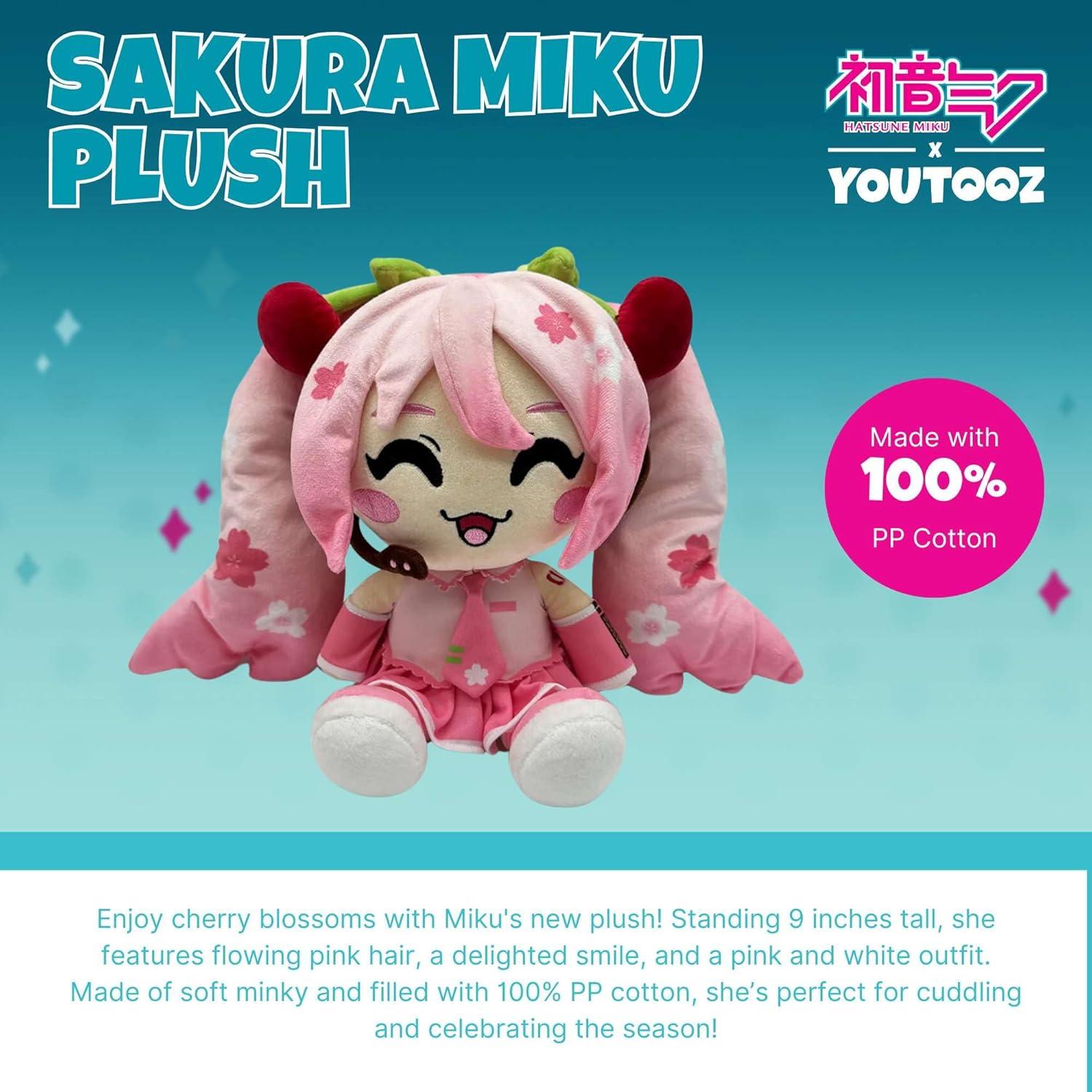 imageYouTooz Hatsune Miku peluche Sakura Miku 22 cm