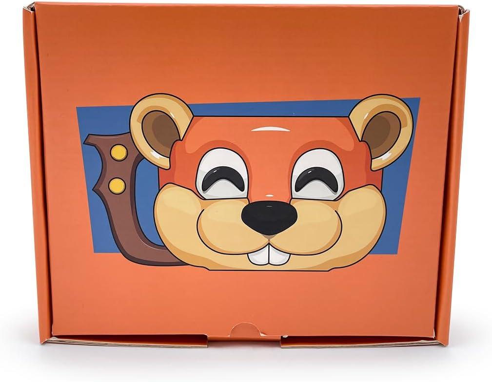 imageYoutooz Conker Ceramic Mug Collectible Drinkware from Conkers Bad Fur Day Microwave amp Dishwasher Safe 4 Tall