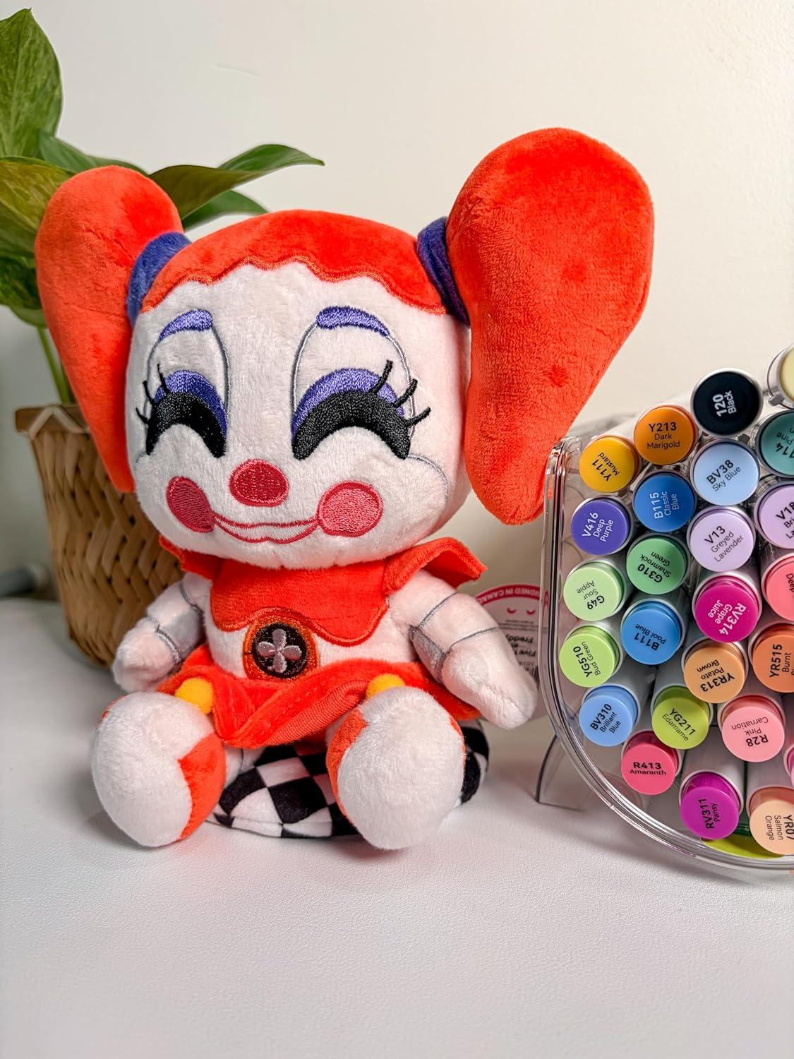 imageYoutooz FNAF Circus Baby 6 Plush Collectible Circus Baby Plushie from Five Nights at Freddys