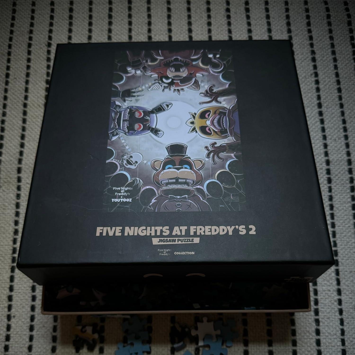 imageYoutooz Five Nights at Freddys Game 2 Puzzle 1000Piece Jigsaw Featuring Freddy and Friends FNAF Puzzle for Fans and Collectors