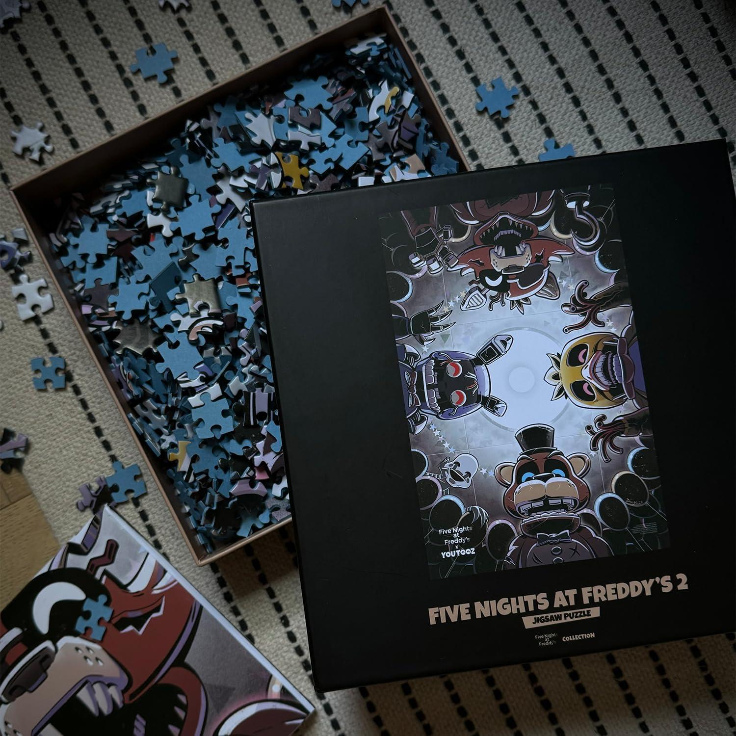 imageYoutooz Five Nights at Freddys Game 2 Puzzle 1000Piece Jigsaw Featuring Freddy and Friends FNAF Puzzle for Fans and Collectors