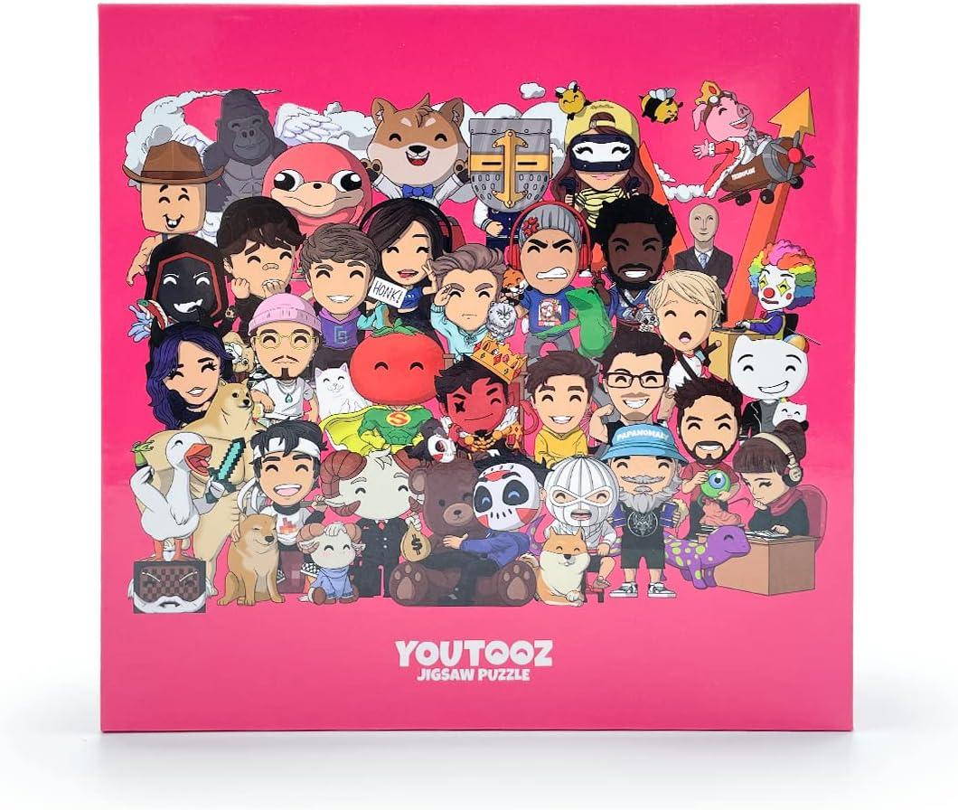 imageYoutooz 1000 Piece Jigsaw Puzzle Based on Famous Meme and Content Creator by Youtooz Amazon Exclusive