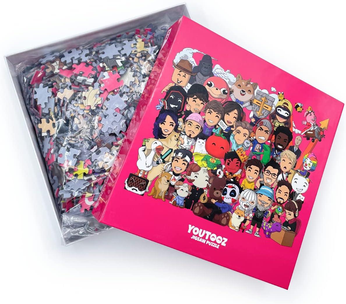 imageYoutooz 1000 Piece Jigsaw Puzzle Based on Famous Meme and Content Creator by Youtooz Amazon Exclusive