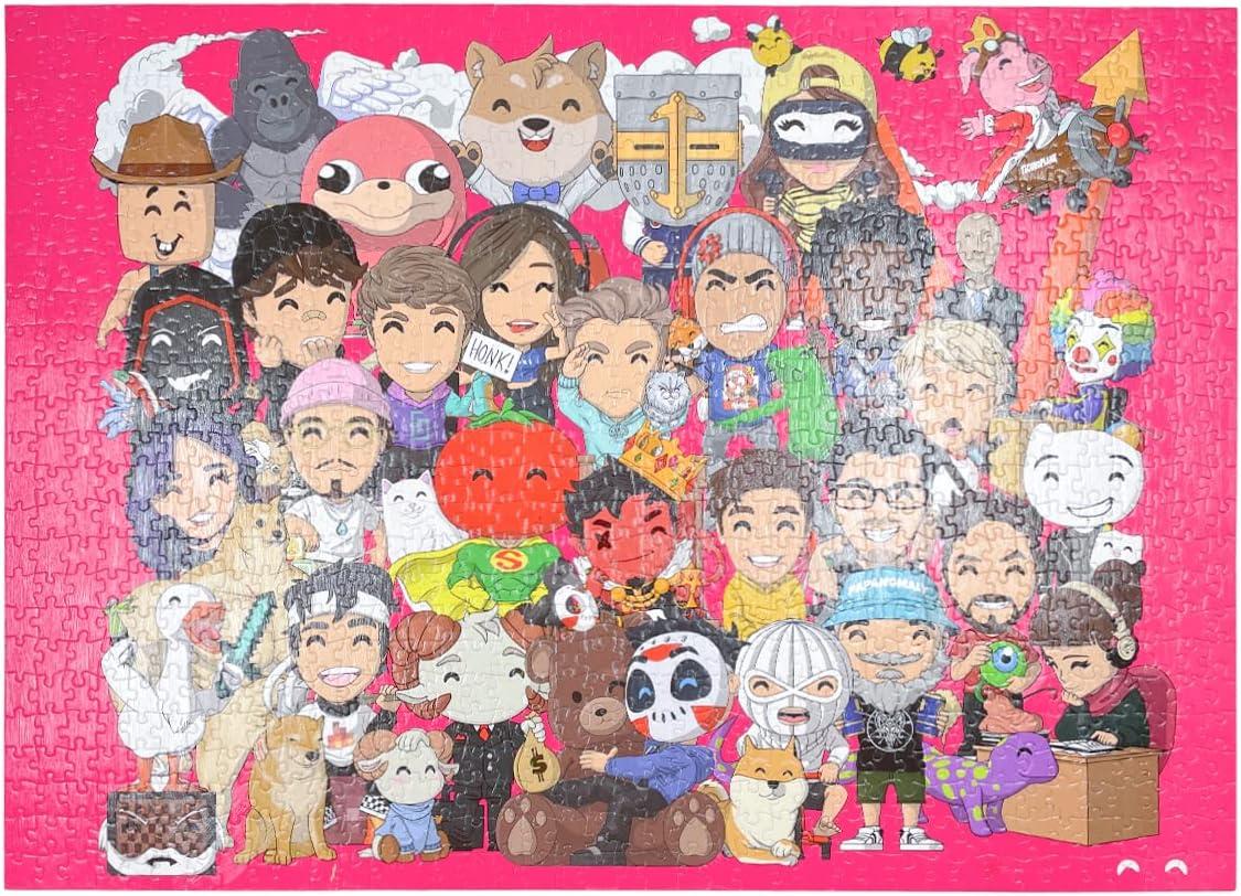 imageYoutooz 1000 Piece Jigsaw Puzzle Based on Famous Meme and Content Creator by Youtooz Amazon Exclusive