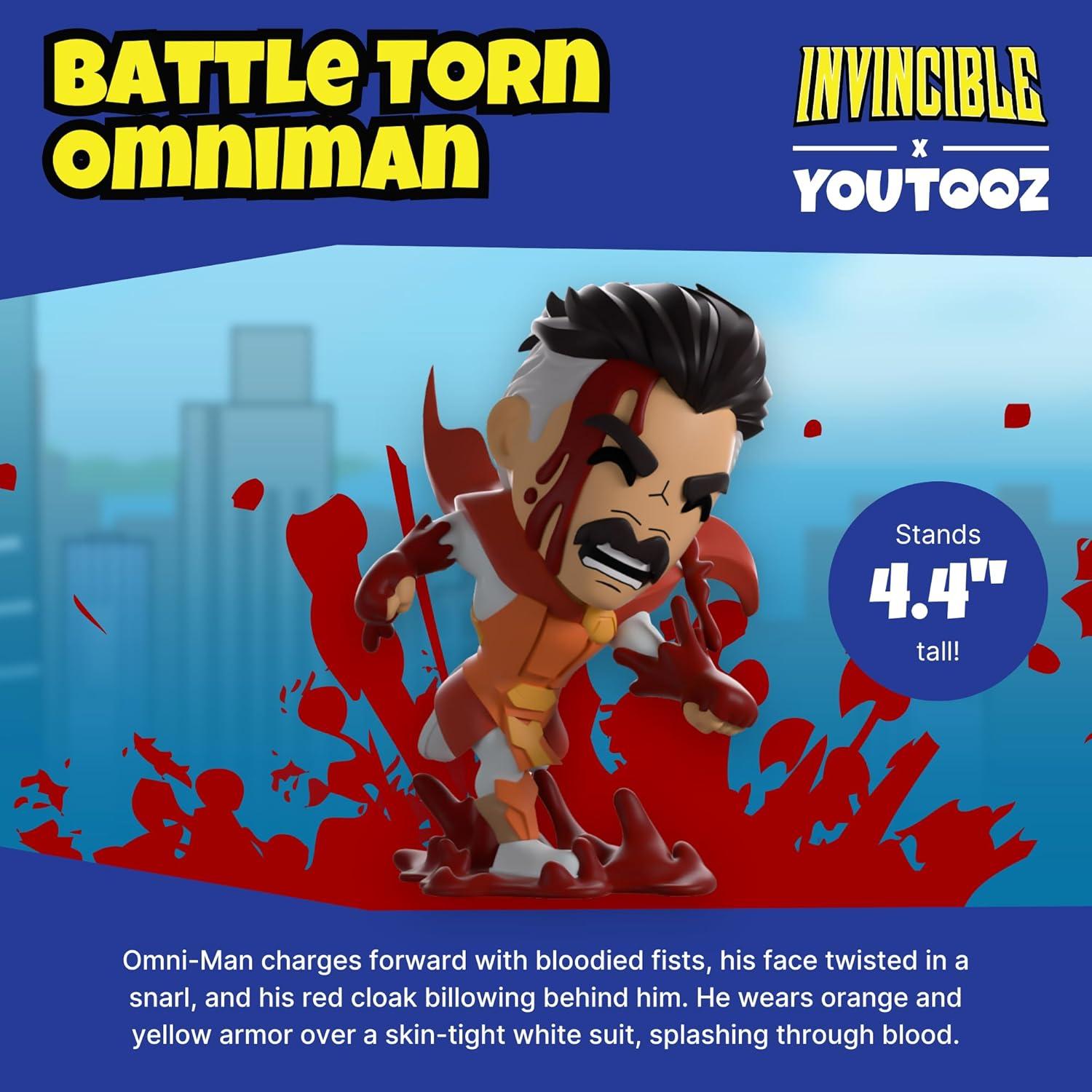imageYoutooz Battletorn OmniMan 44 Vinyl Figure Invincible Series Collectible OmniMan Collectible from Invincible