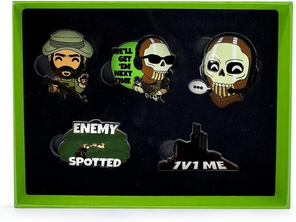 imageYoutooz Call of Duty Pin Set Official Licensed Call of Duty Pins Collectors Box Includes 5 Pins by Youtooz Call of Duty Collection