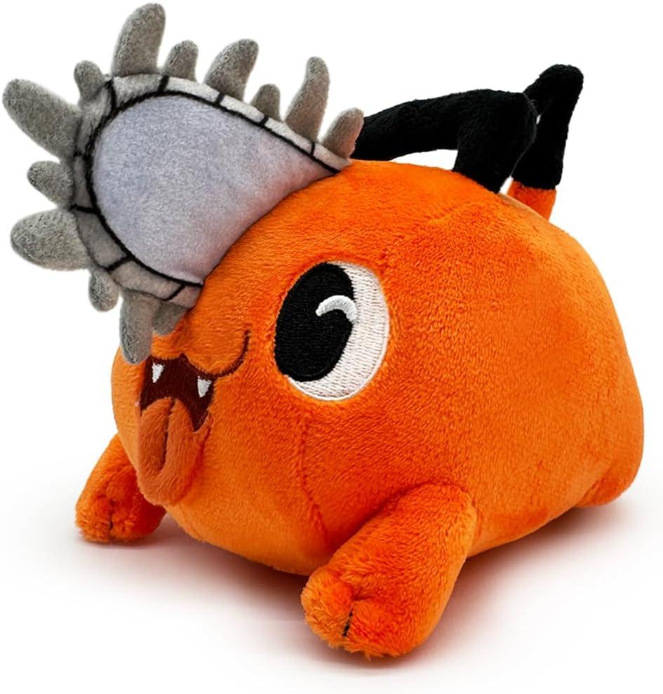 imageYoutooz Chainsaw Man Pochita Stickie 6 Plush Collectible Plushie from Chainsaw Man Collection
