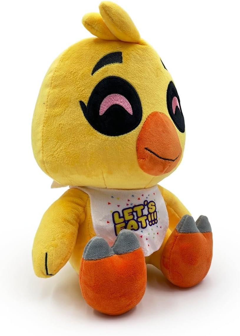 imageYoutooz FNAF Chica Sitting 9 Inch Plushie Collectible Chica Sitting from Five Nights at Freddys FNAF Plush Collection
