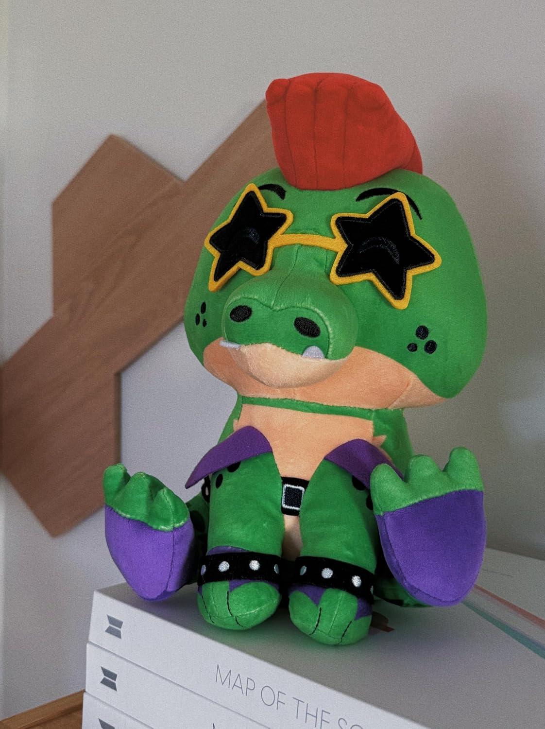 imageYoutooz FNAF Glamrock Monty Sitting 9 Inch Plushie Collectible Monty from Five Nights at Freddys FNAF Plush Collection