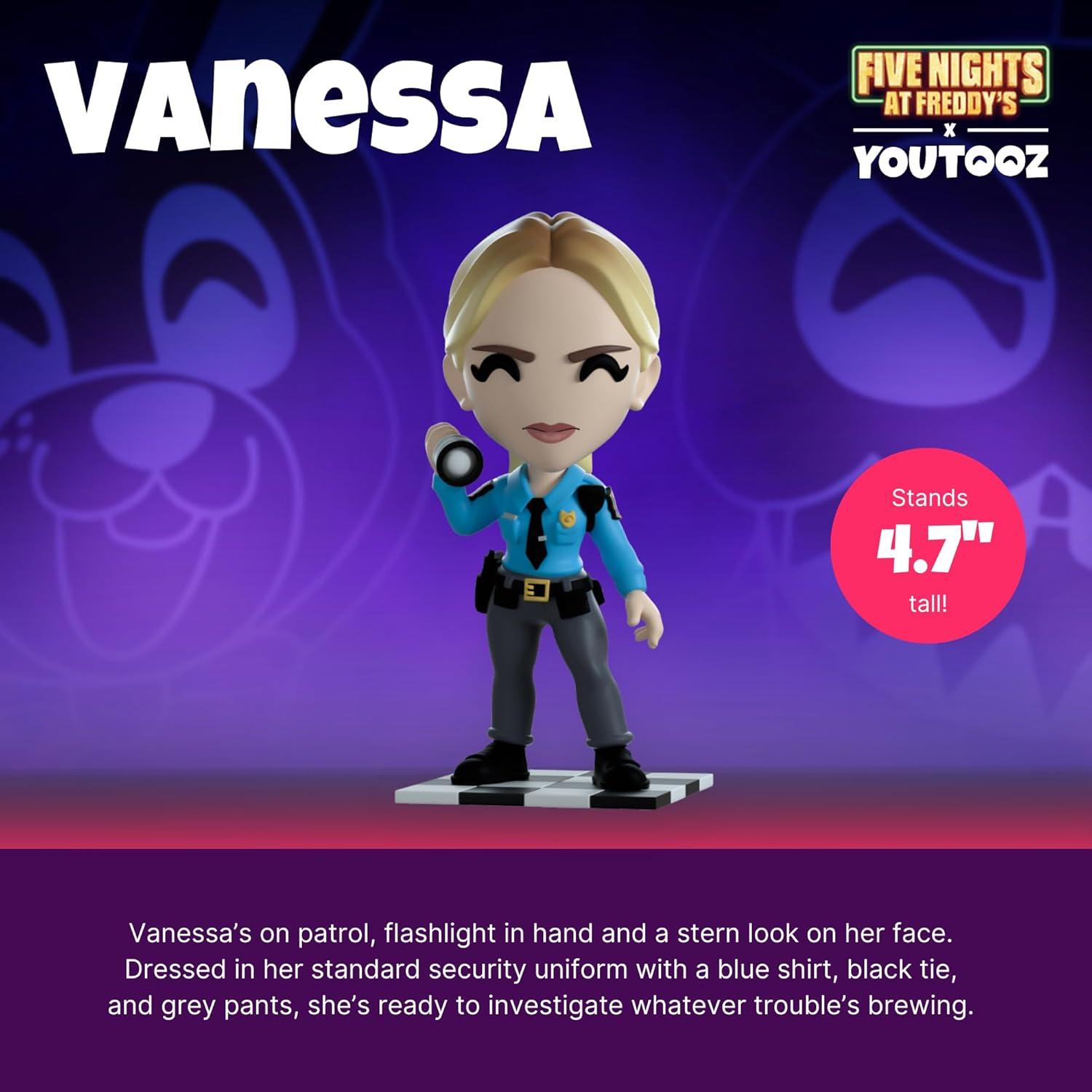imageYoutooz FNAF Movie Doug 45 Vinyl Figure Collectible Doug from Five Nights at Freddys FNAF Movie CollectionVanessa