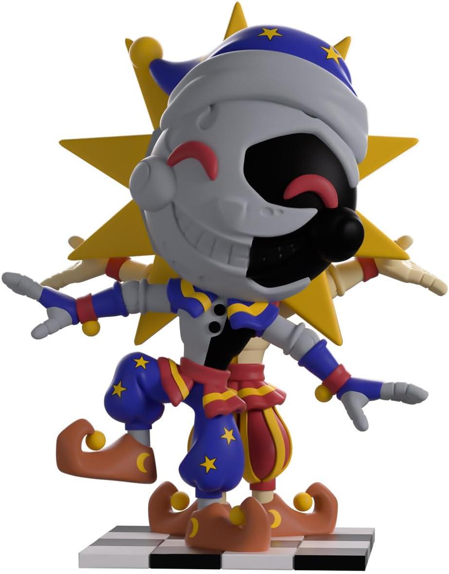 imageYoutooz Five Nights at Freddys Sun and Moon 8 Vinyl Figure FNAF Sun and Moon Daycare Attendant Action Figure Security Breach Collectible