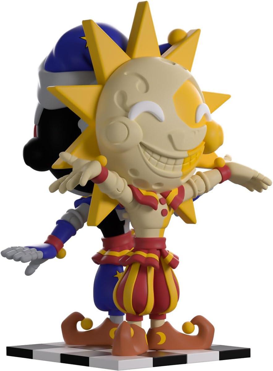 imageYoutooz Five Nights at Freddys Sun and Moon 8 Vinyl Figure FNAF Sun and Moon Daycare Attendant Action Figure Security Breach Collectible