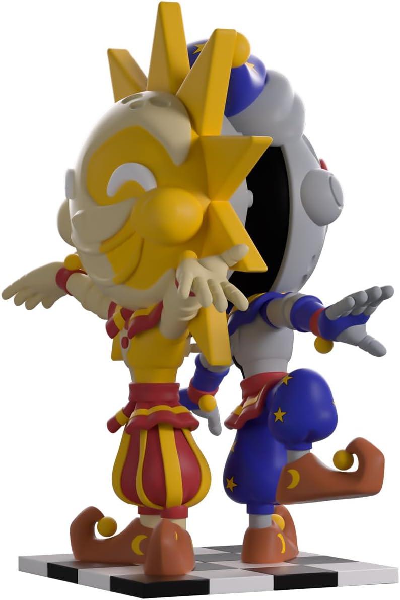 imageYoutooz Five Nights at Freddys Sun and Moon 8 Vinyl Figure FNAF Sun and Moon Daycare Attendant Action Figure Security Breach Collectible