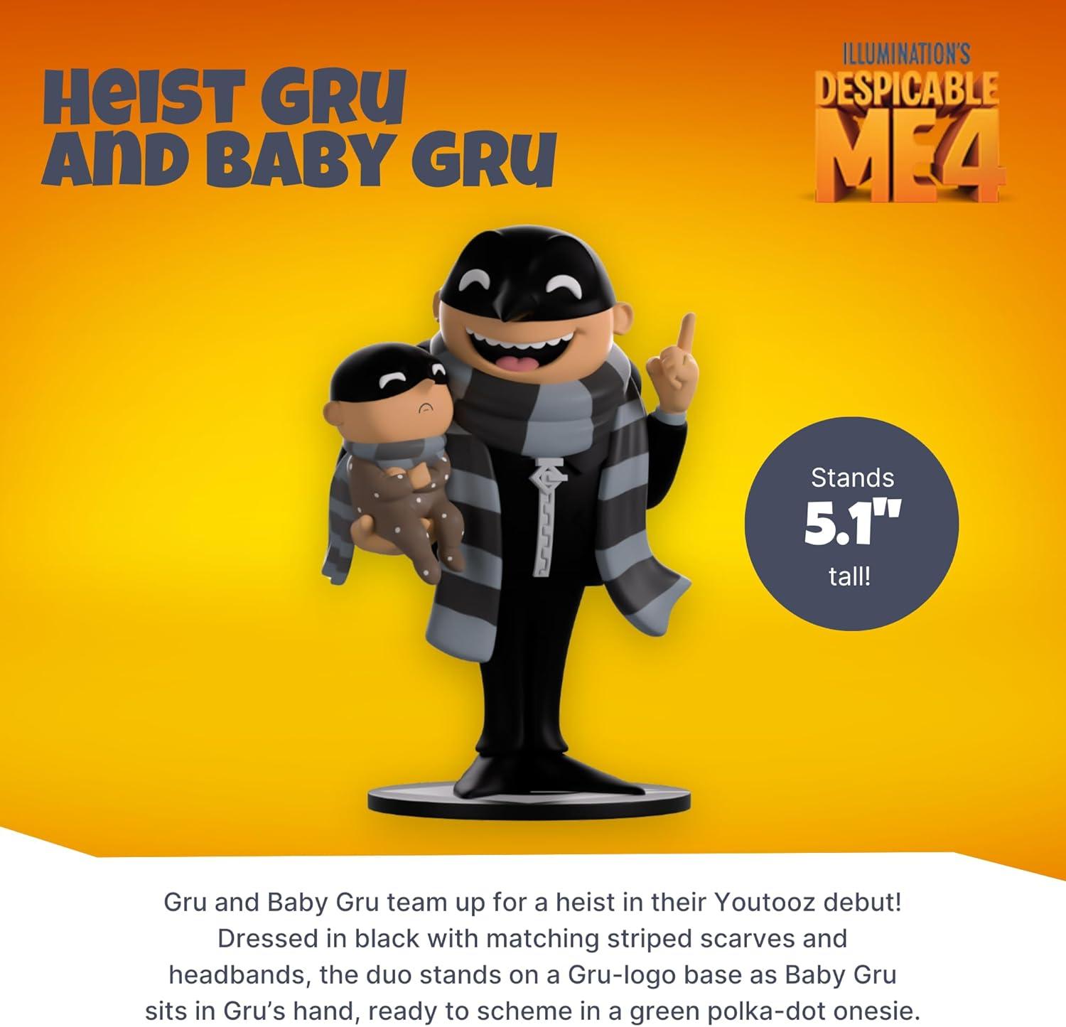 imageYoutooz Gru and Baby Gru 5 Vinyl Figure Despicable Me Collectible Action Figure