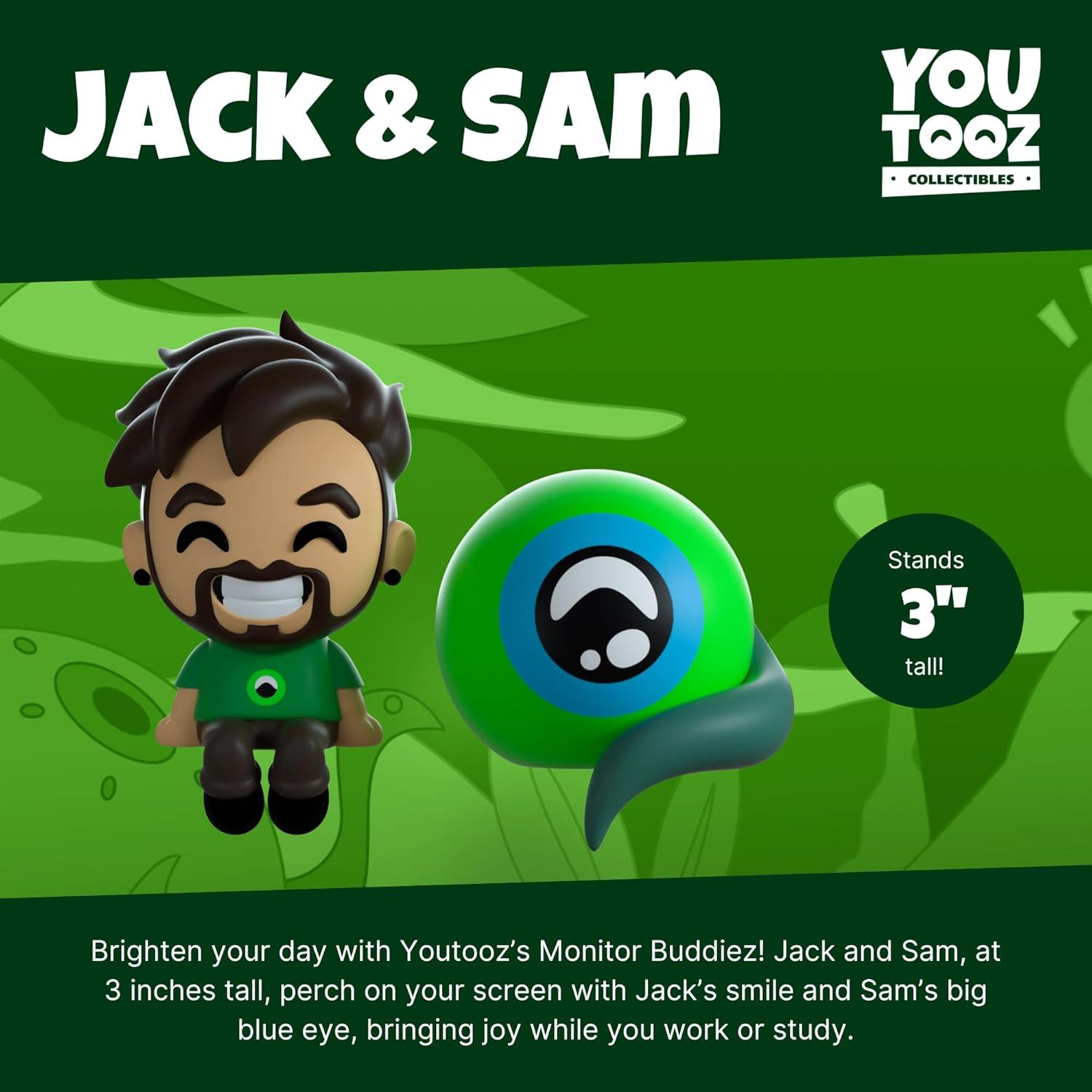 imageYoutooz Jacksepticeye Jack amp Sam 3 Inch Monitor Buddies Collectible Jack amp Sam from Jacksepticeye Collection