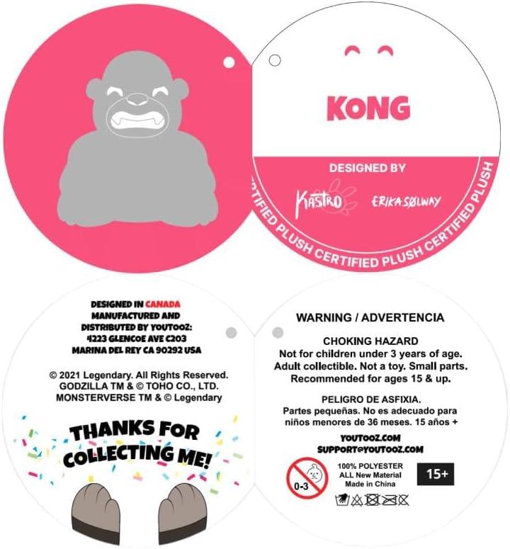 imageYoutooz King Kong Plush 9 Inch Collectible Soft Godzilla vs Kong PlushieKing Kong