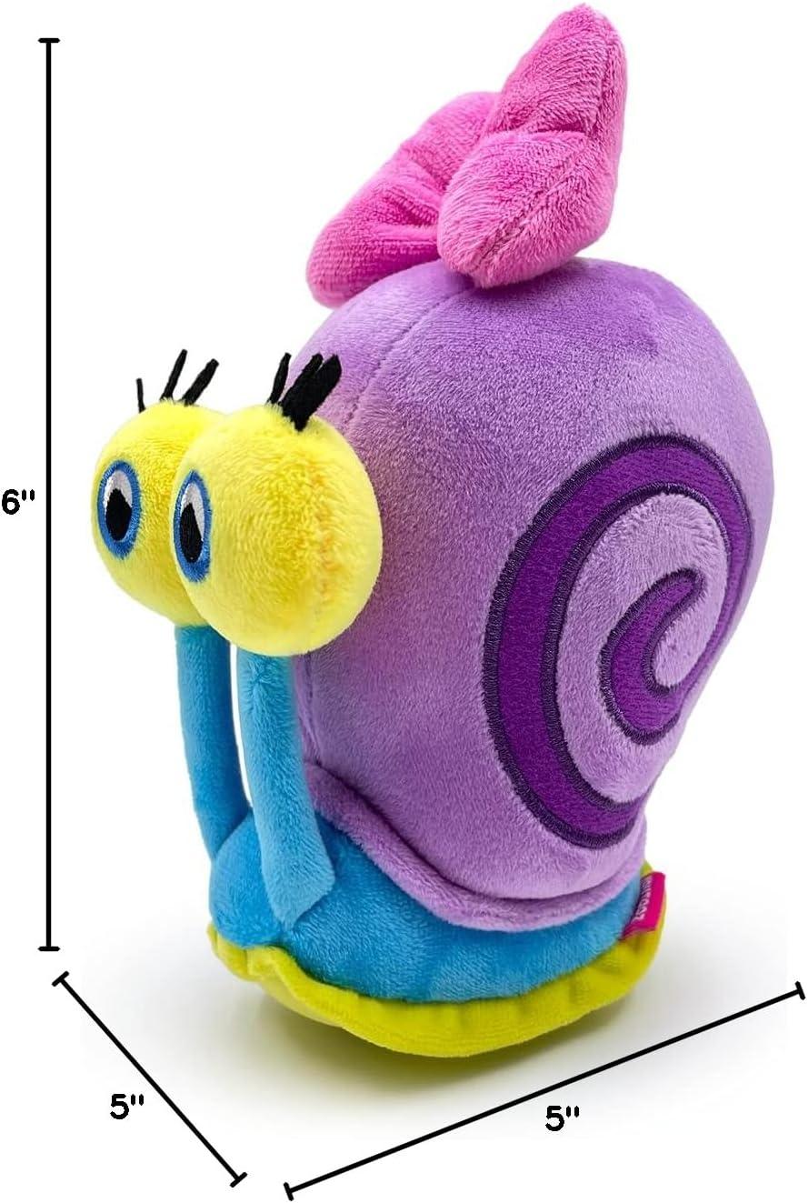 imageYoutooz Larry The Snail 6 Stickie Plush Collectible Spongebob Squarepants PlushieSnellie Stickie