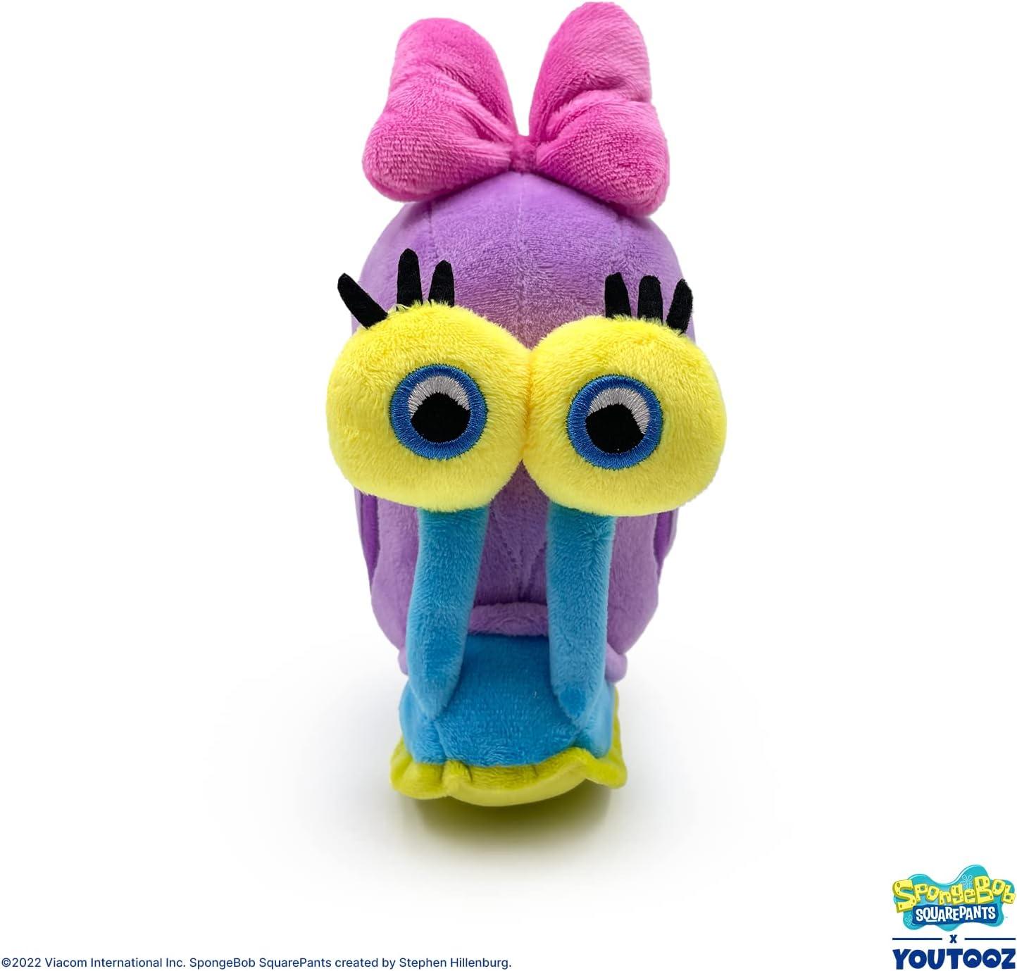 imageYoutooz Larry The Snail 6 Stickie Plush Collectible Spongebob Squarepants PlushieSnellie Stickie