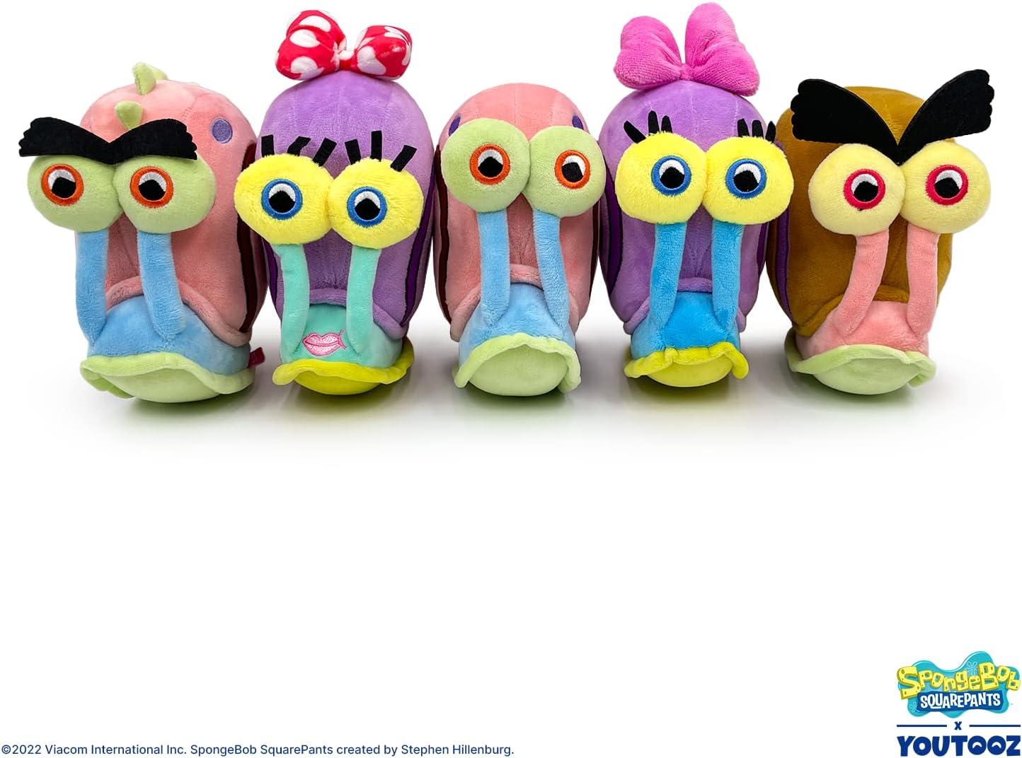 imageYoutooz Larry The Snail 6 Stickie Plush Collectible Spongebob Squarepants PlushieSnellie Stickie