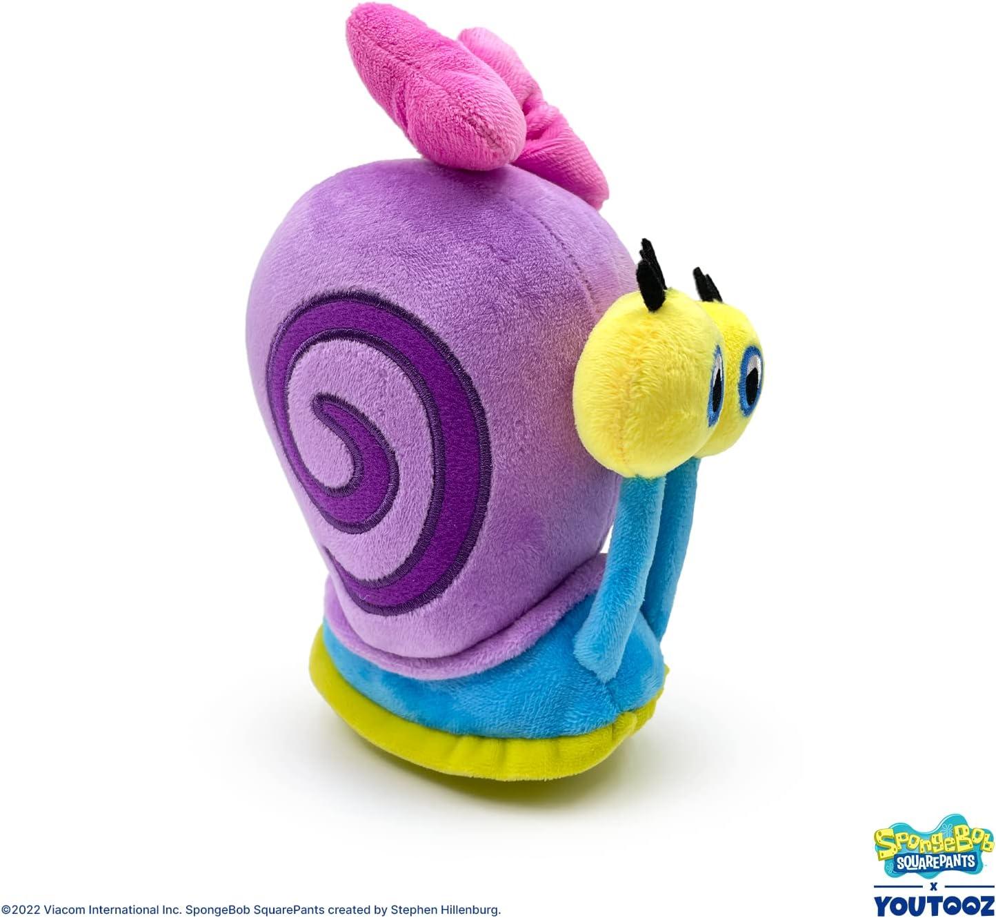 imageYoutooz Larry The Snail 6 Stickie Plush Collectible Spongebob Squarepants PlushieSnellie Stickie