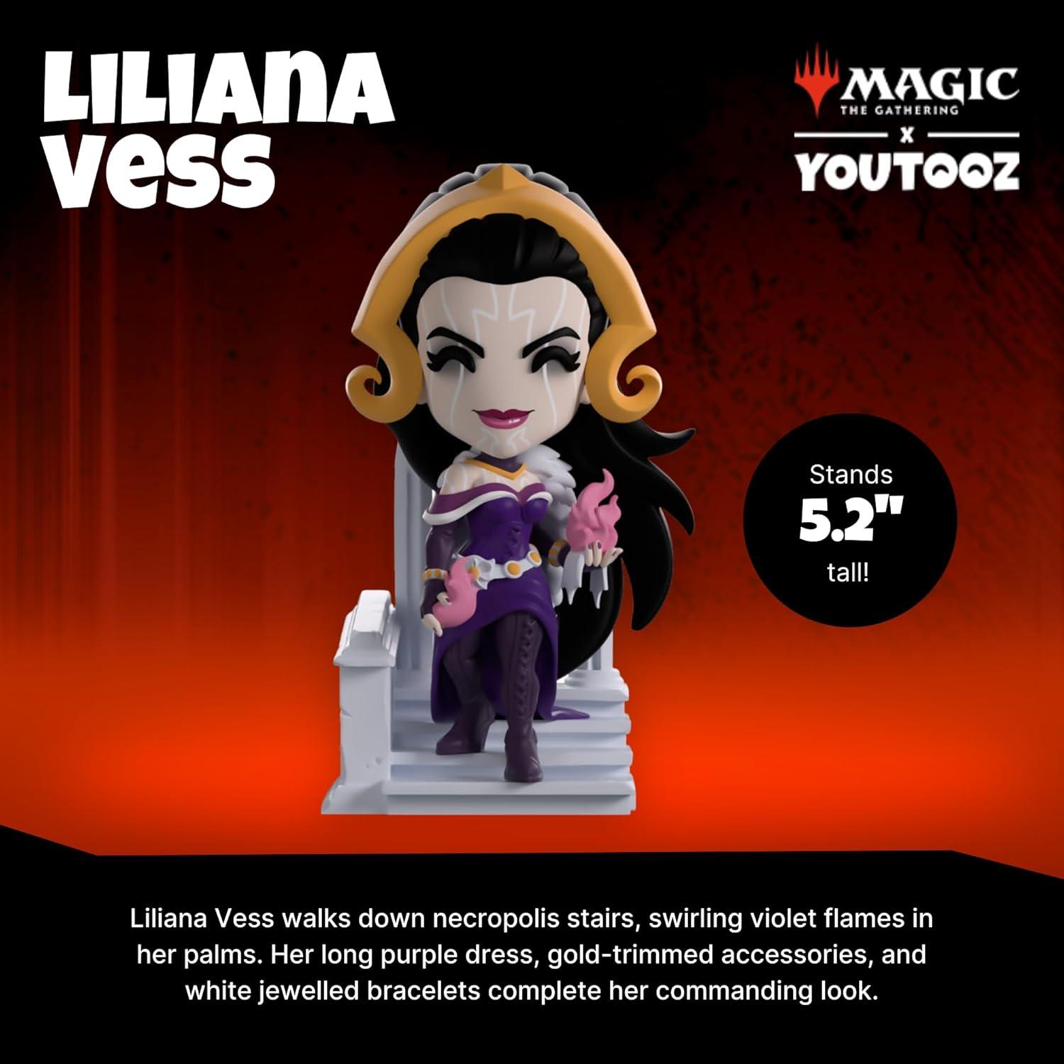 imageYoutooz Magic The Gathering Liliana Vess 52 Vinyl Figure Collectible Liliana Vess Action Figure from MTG