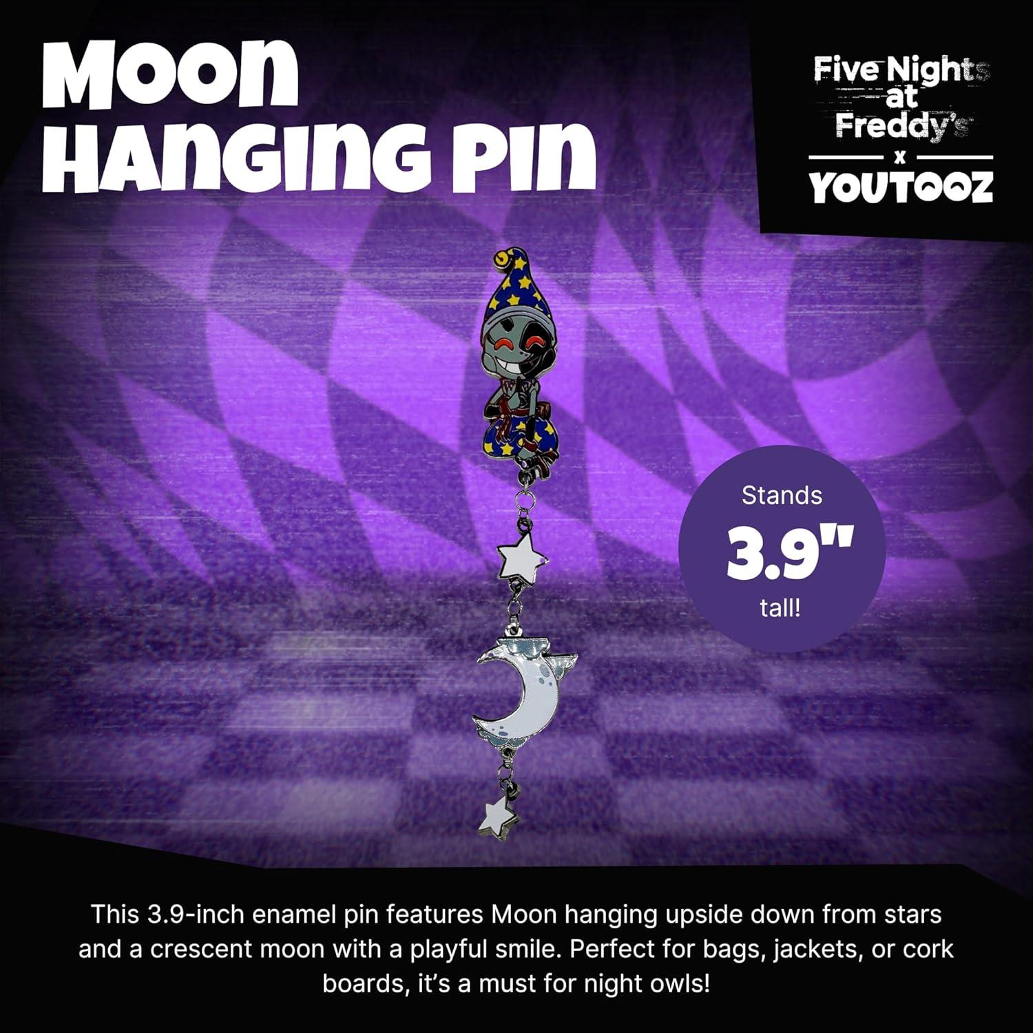 imageYoutooz Moon Hanging Pin Official Licensed Pin from Five Nights at Freddys Collection