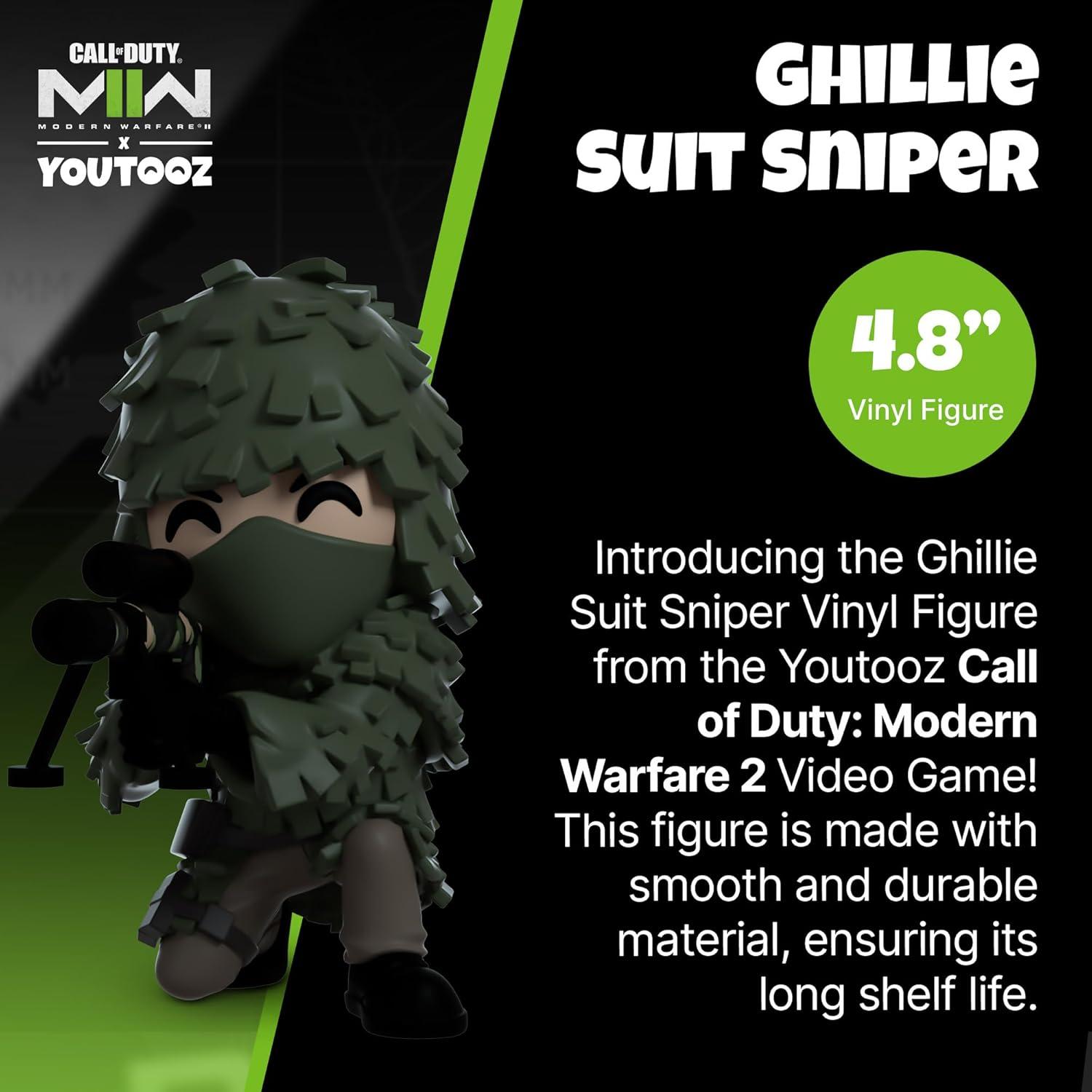 imageYoutooz PackaPunch 53 Vinyl Figure Collectible PackaPunch Action Figure from Call of DutyGhillie Suit Sniper