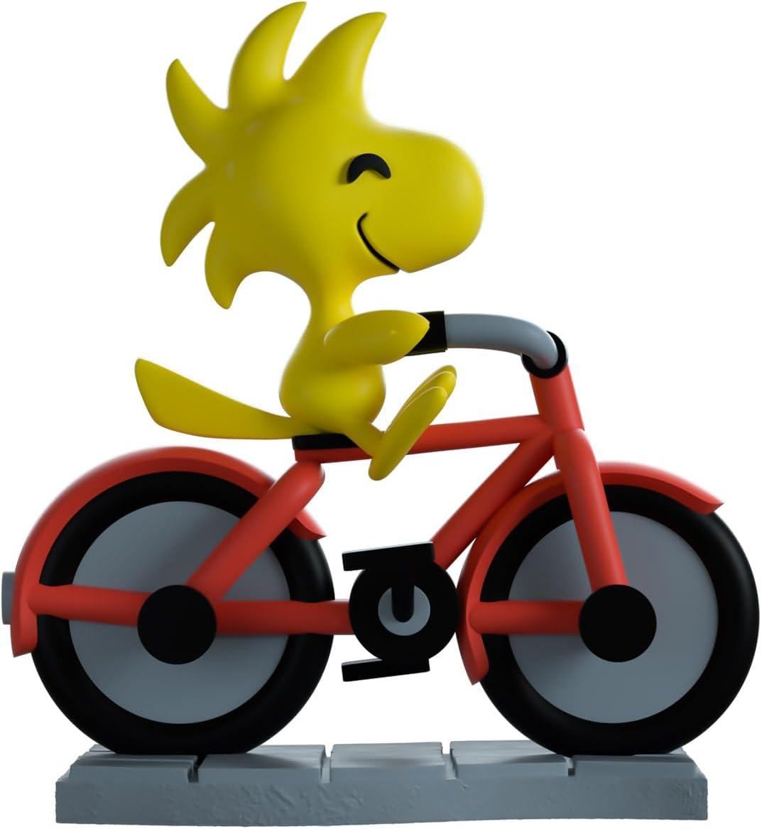imageYoutooz Peanuts Woodstock on a Bike 5 Vinyl Figure Collectible Woodstock on a Bike Peanuts Collection