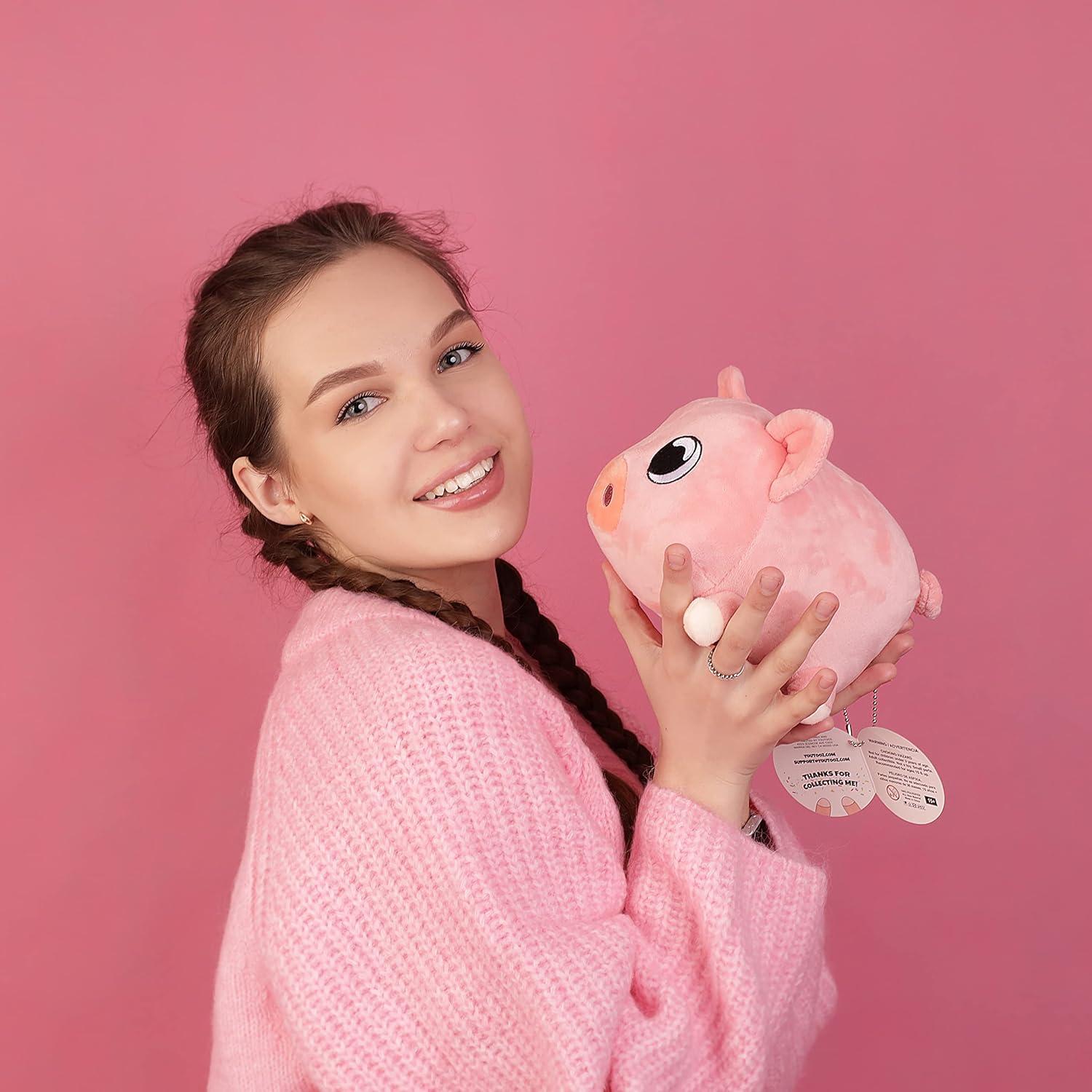 imageYoutooz Piggy Plush Stickie 6 Inch Super Soft Piggy Plush Made from 100 PPCotton
