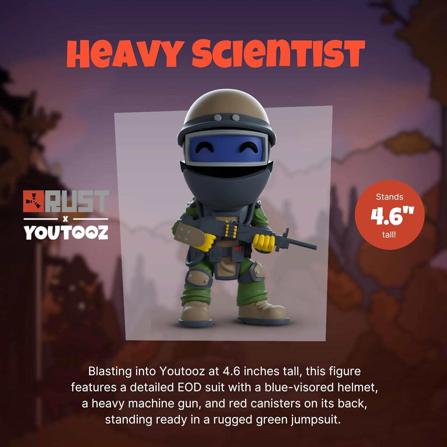 imageYoutooz Rust Hazmat 46 Vinyl Figure Collectible Hazmat Rust CollectionHeavy Scientist
