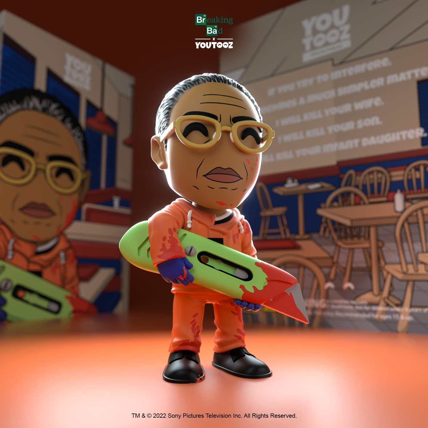 imageYoutooz Saul Goodman Vinyl Figure 45 Breaking Bad Action Figure Saul Goodman in His Office from Series Breaking BadGus Fring