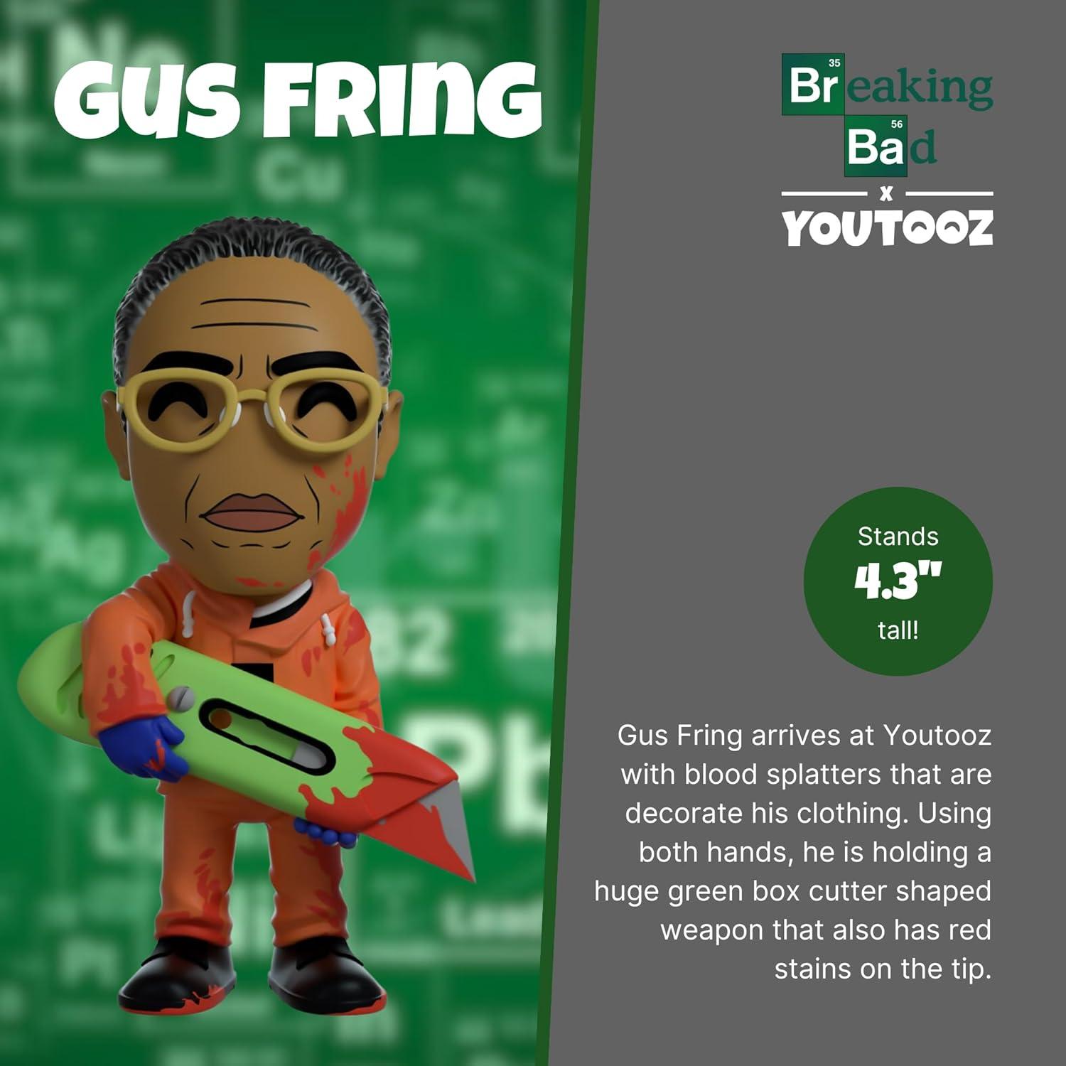 imageYoutooz Saul Goodman Vinyl Figure 45 Breaking Bad Action Figure Saul Goodman in His Office from Series Breaking BadGus Fring