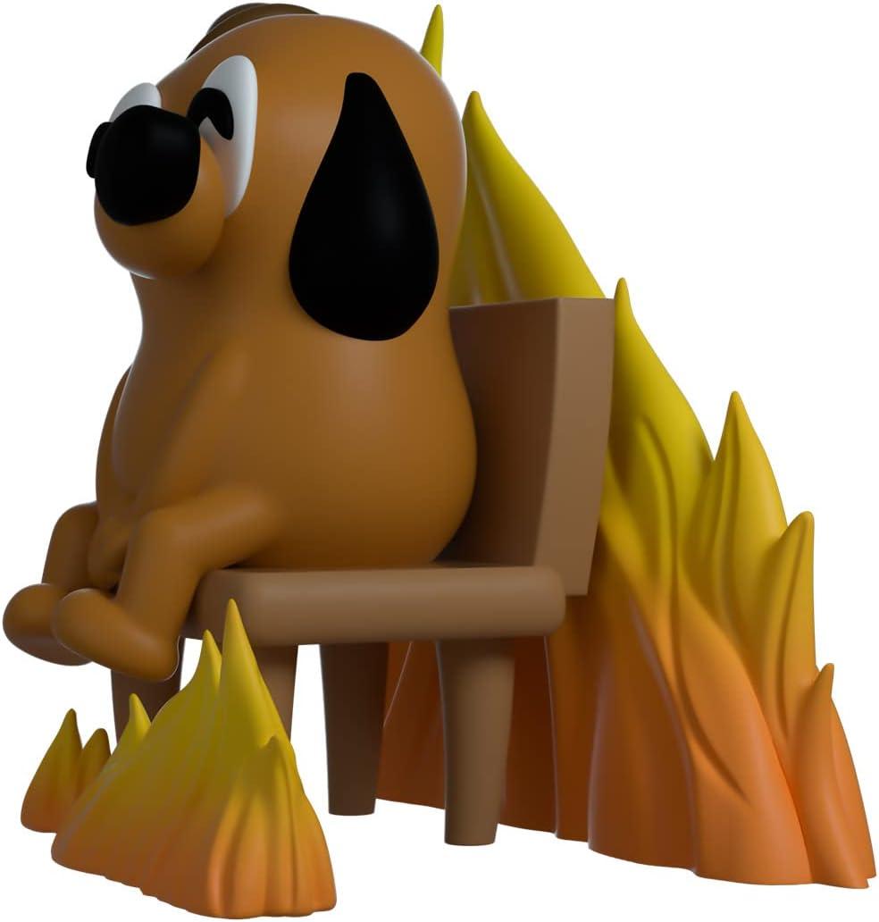 imageYoutooz This Is Fine Dog 37 Vinyl Figure Based on Funny Internet Meme Youtooz Meme Collection