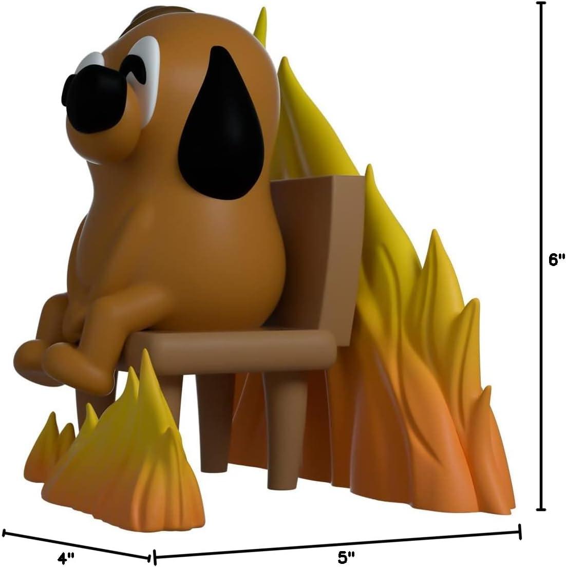 imageYoutooz This Is Fine Dog 37 Vinyl Figure Based on Funny Internet Meme Youtooz Meme Collection