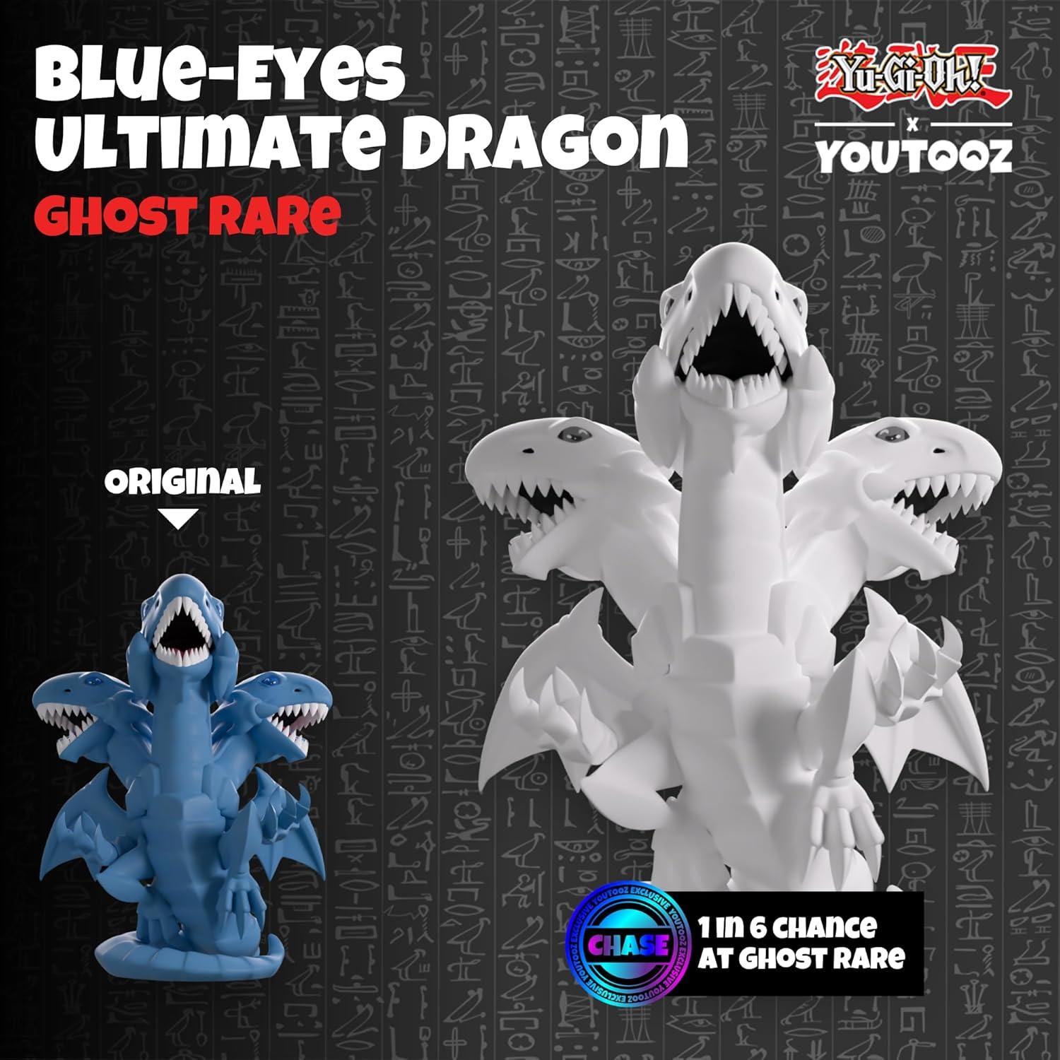 imageYoutooz YuGiOh Random BlueEyes Ultimate Dragon 52 Collectible 1 in 6 Chance Mystery BlueEyes Ultimate Dragon from YuGiOh Collection