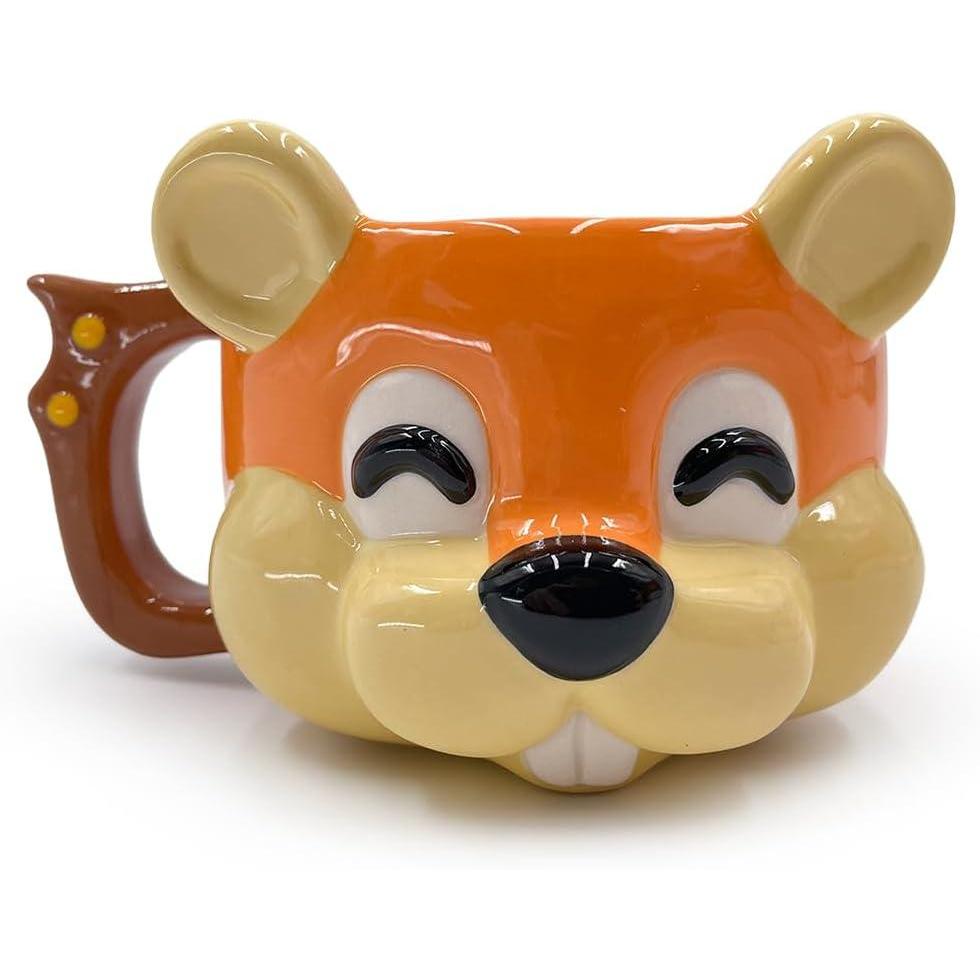 imageYoutooz Conker Ceramic Mug Collectible Drinkware from Conkers Bad Fur Day Microwave amp Dishwasher Safe 4 Tall