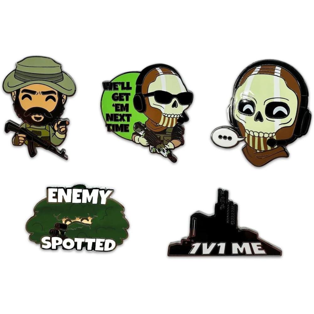 imageYoutooz Call of Duty Pin Set Official Licensed Call of Duty Pins Collectors Box Includes 5 Pins by Youtooz Call of Duty Collection