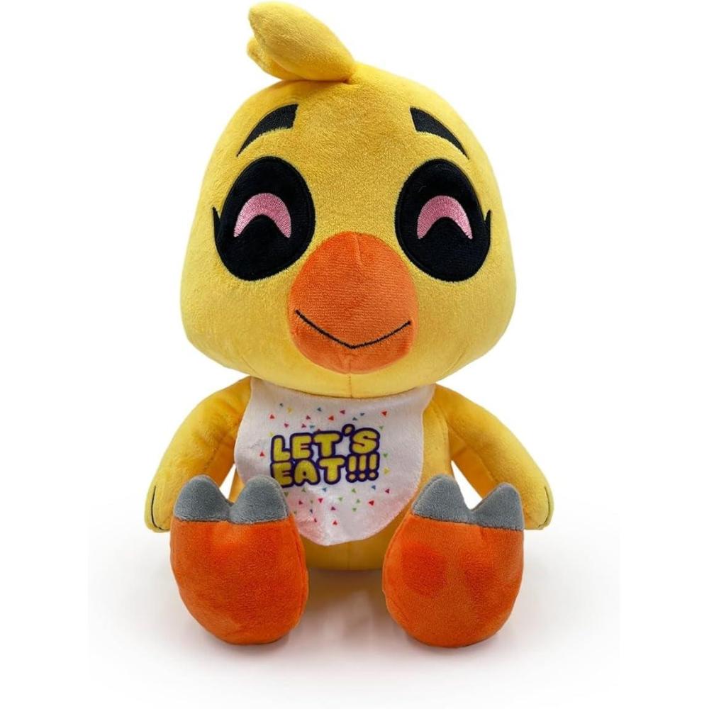 imageYoutooz FNAF Chica Sitting 9 Inch Plushie Collectible Chica Sitting from Five Nights at Freddys FNAF Plush Collection
