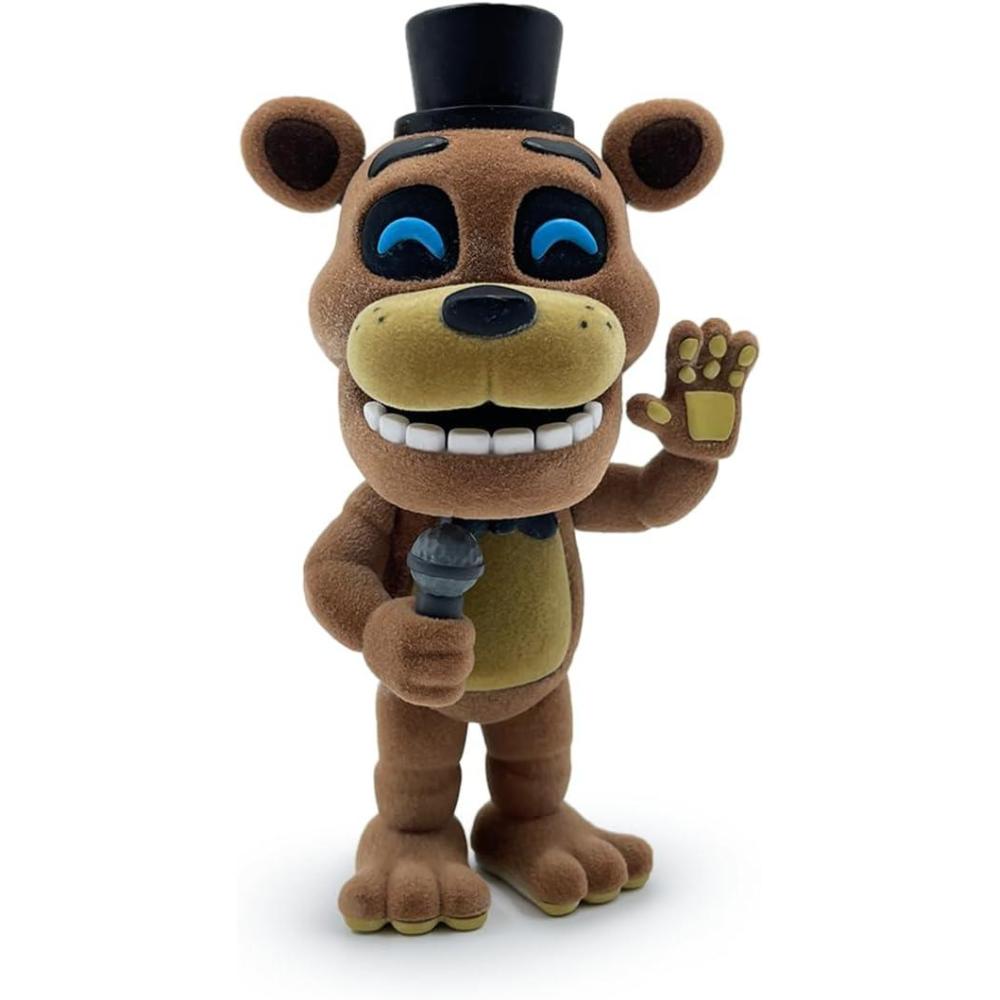 imageYoutooz FNAF Freddy Flocked 47 Vinyl Figure Collectible Freddy Flocked Vinyl Figure from Five Nights at Freddys FNAF Vinyl CollectionFreddy Flocked