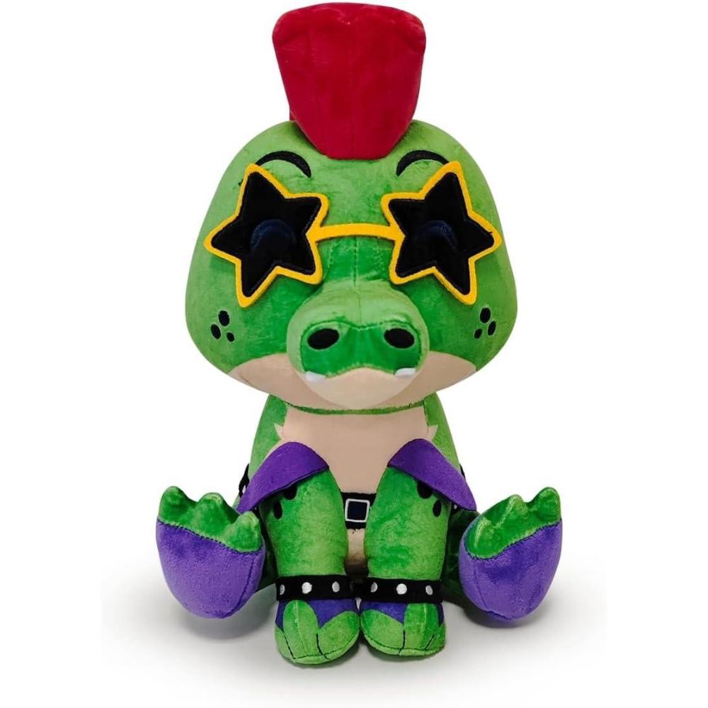 imageYoutooz FNAF Glamrock Monty Sitting 9 Inch Plushie Collectible Monty from Five Nights at Freddys FNAF Plush Collection