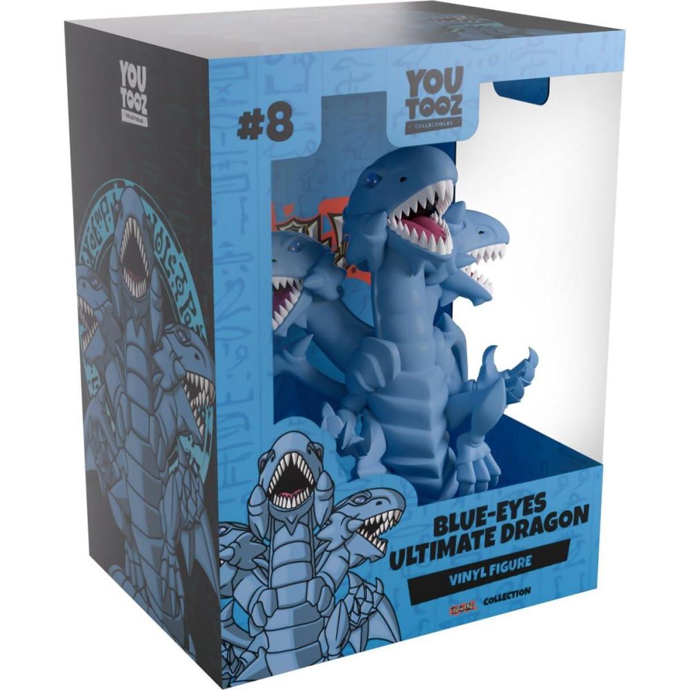 imageYoutooz YuGiOh Random BlueEyes Ultimate Dragon 52 Collectible 1 in 6 Chance Mystery BlueEyes Ultimate Dragon from YuGiOh Collection