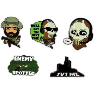 Youtooz Call of Duty Pin Set, Official Licensed Call of Duty Pins, Collectors Box Includes 5 Pins by Youtooz Call of Duty Collection