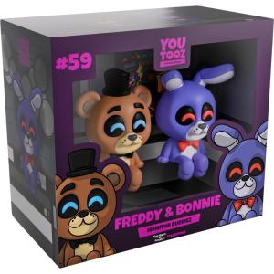 Youtooz Five Nights at Freddy’s Monitor Buddies – Freddy & Bonnie Vinyl Figures (2.6″)