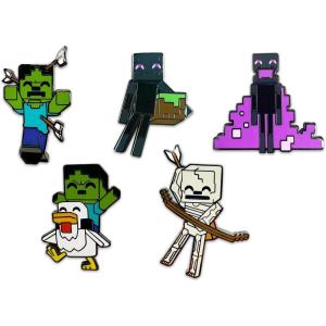 Youtooz Minecraft Pin Set, Official Licensed Minecraft Pins, Collectors Box Includes 5 Pins by Youtooz Minecraft Collection